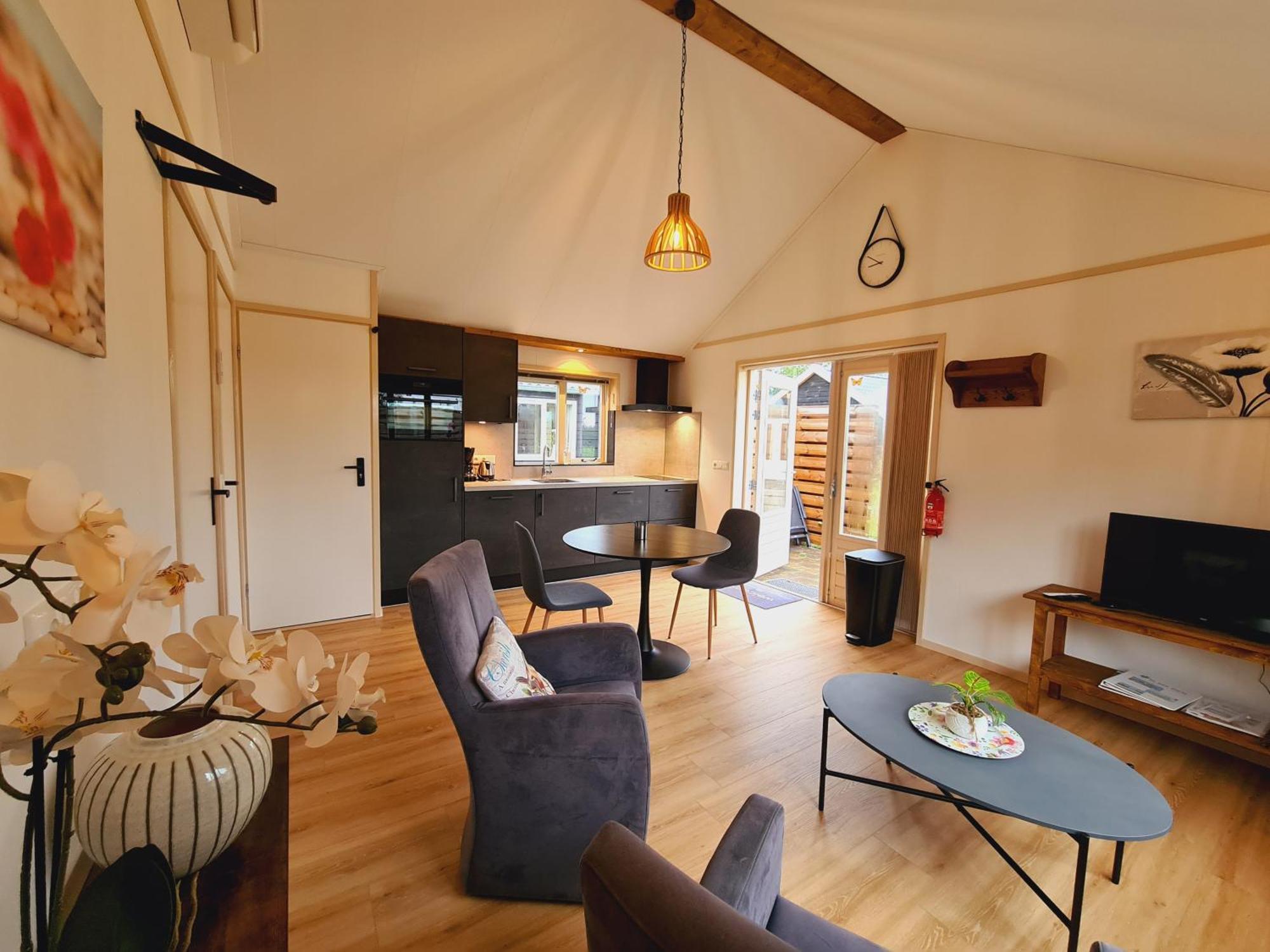 2-Persoons Luxe Vakantiewoning De Veenhoop Exteriér fotografie